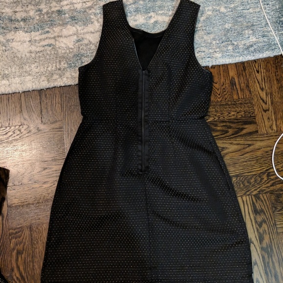 Madewell metallic dot party dress - Picture 5 of 5